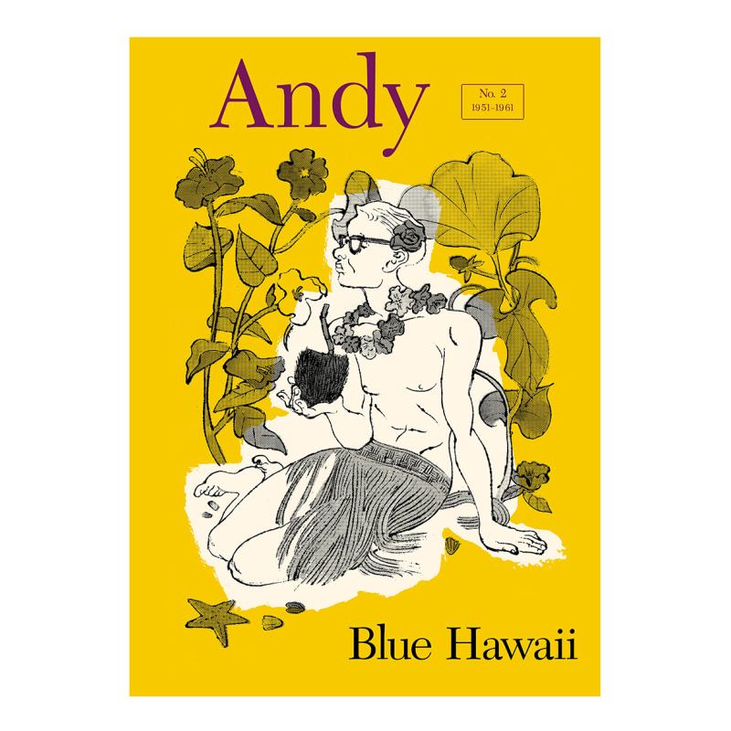 Typex - Andy Gesigneerde Prent Blue Hawaii 